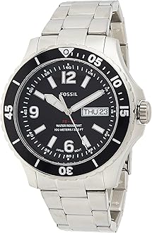 Men's FB-02 Three-Hand Date Stainless Steel Watch