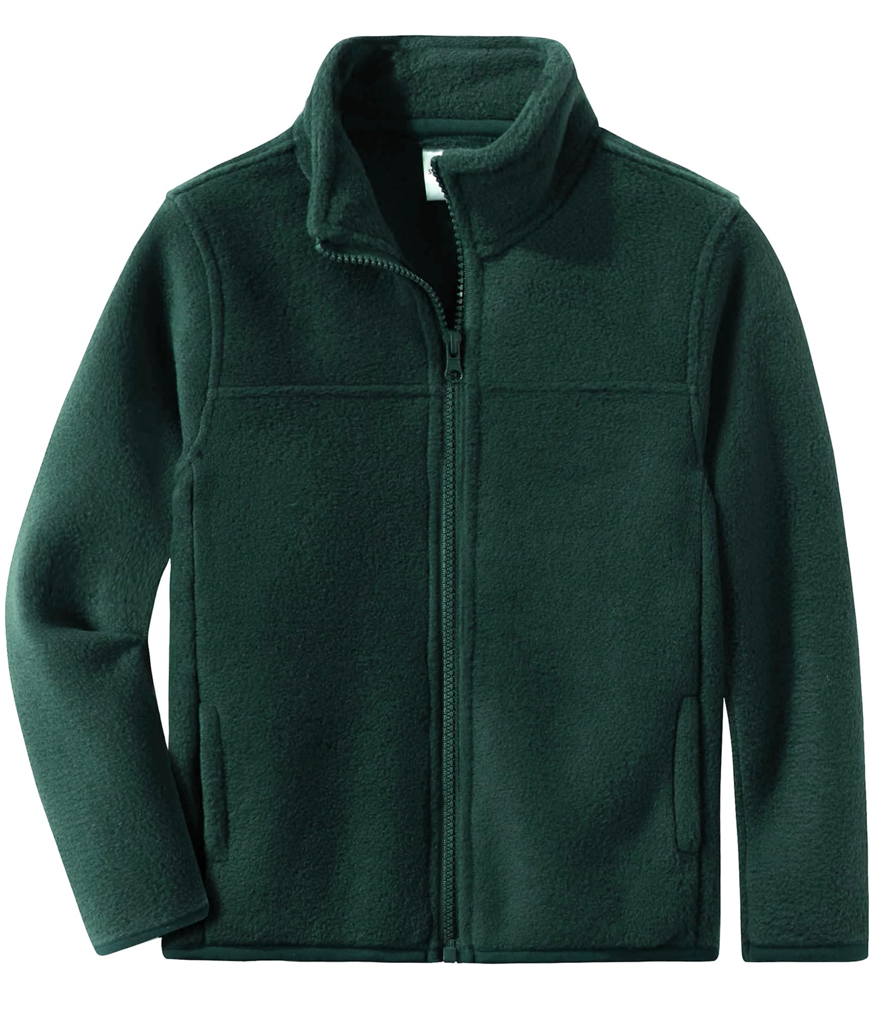 Spring&Gege Fleece Jacket Classics Full Zip Blouson de Sport Garçon