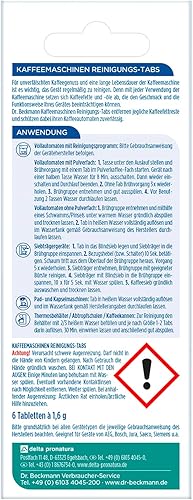 Miniatura 3 de Dr. Beckmann Pestañas de limpieza para máquinas de café