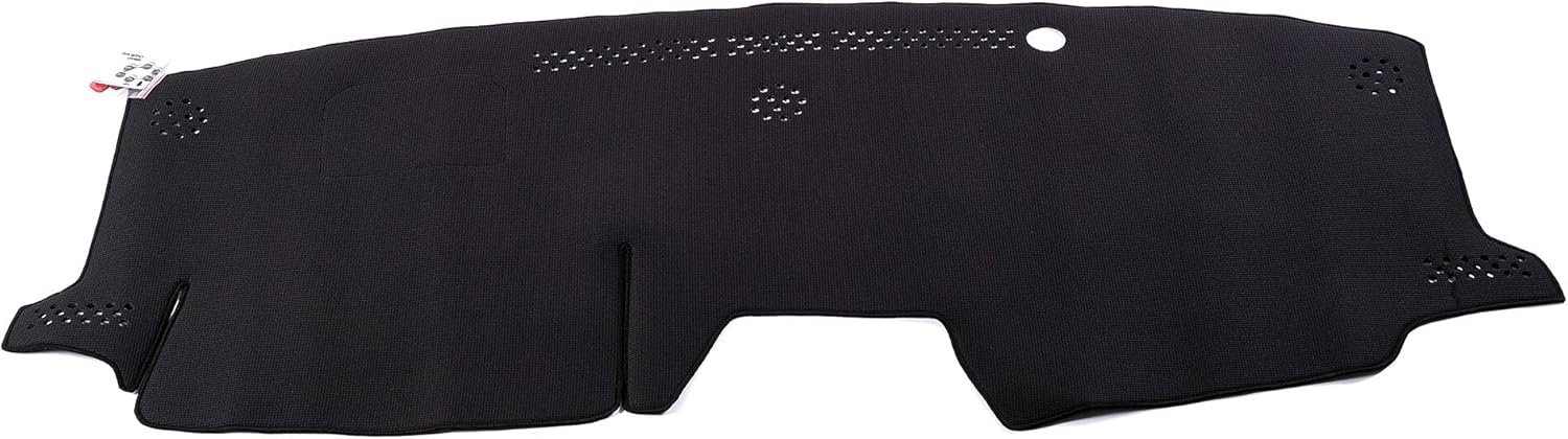 Wellvisors Black Dash Mat Dashboard Cover Compatible with Toyota Sienna 2021-2026