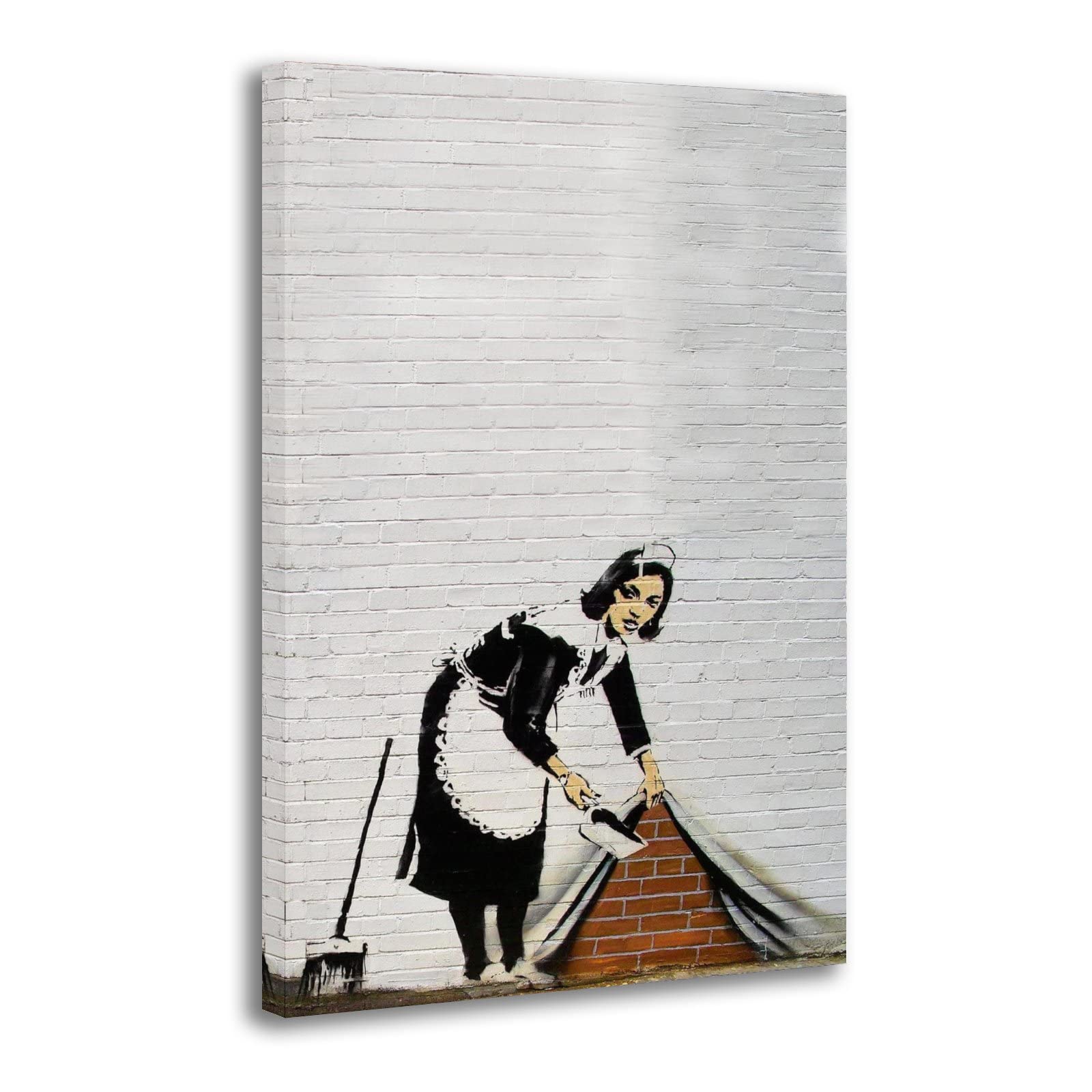 Generic Sweep It Under The Carpet, 2006 - Banksys Explained Poster Decorative Painting Canvas Wall Posters And Art Picture Print Modern Family Bedroom Decor Posters 16x24inch(40x60cm)