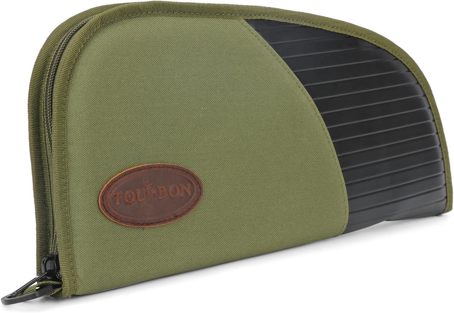 TOURBON Nylon Pistol Rug Case for Handgun with Zipper Closure, Padded Gun Pouch 13.5" for Hunting Shooting Range Sports Storage and Transport