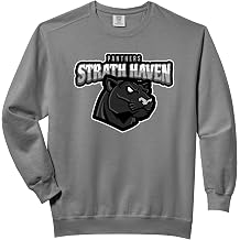 Delco Wear Rep Your School Strath Haven Panther Comfort Colors Adult Sweatshirt