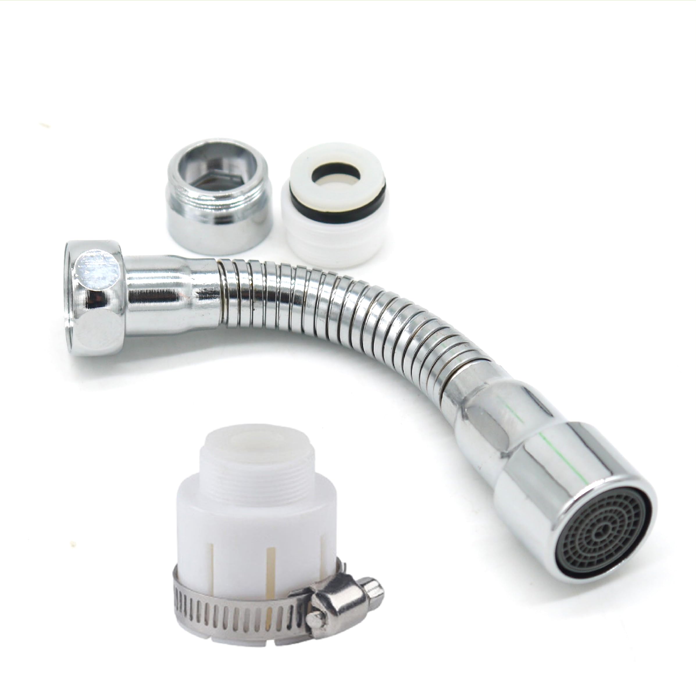 Amazon | Sugarello 蛇口 シャワー キッチン用水栓パーツ 360度回転