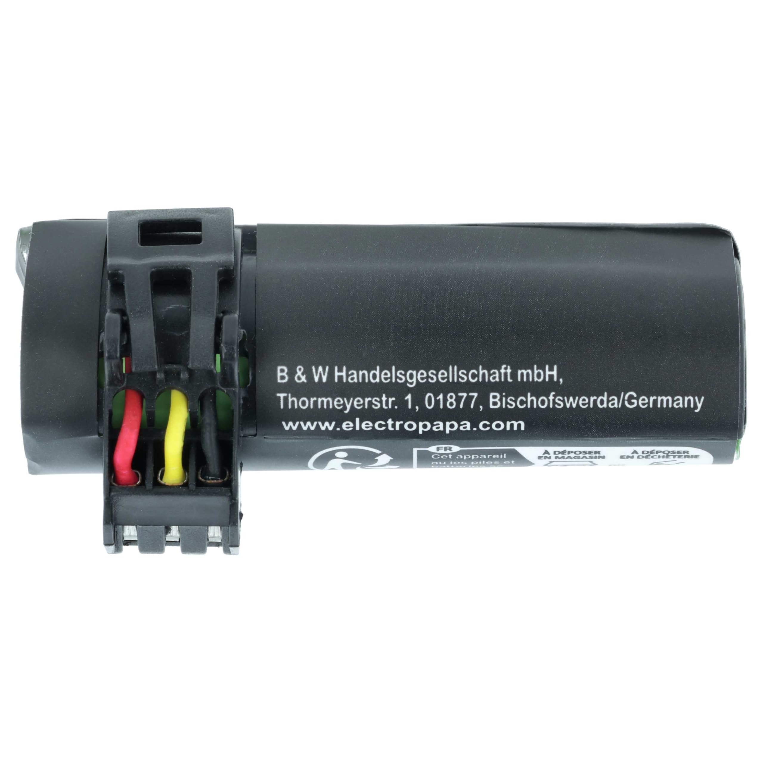 vhbw 5X Akku kompatibel mit Ingenico Move 5000F | 5000s, 5000 Barcodescanner POS (3000 mAh, 3,7 V, Li-Ion)
