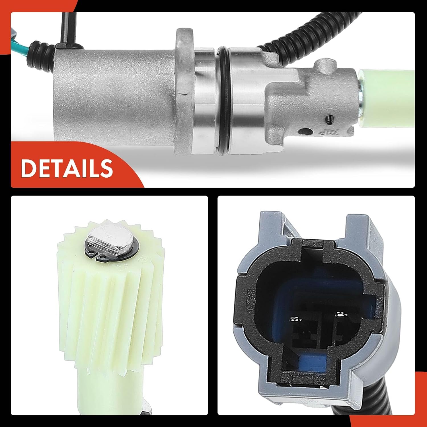 A-Premium Transmission Speed Sensor Compatible with Nissan Frontier 1998 2000 2001 Pathfinder 2004 Pickup 1995 1997