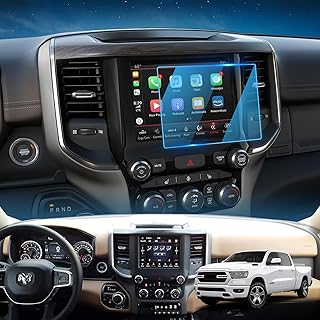 LFOTPP 2023 Ram Screen Protector 2013-2023 Ram 1500 2500 3500 Uconnect 8.4 Inch (Big Horn/Laramie/Limited/1500 TRX/Classic) Compatible with Uconnect 8.4 Inch Ram 1500 2500 3500 (2013-2022),Jepe Grand Cherokee(2014-2019), Chrysler Pacifica(2016-2020), Chrysler 300(2011-2023),Chrysler 200(2011-2017) TouchScreen Protector High Clarity