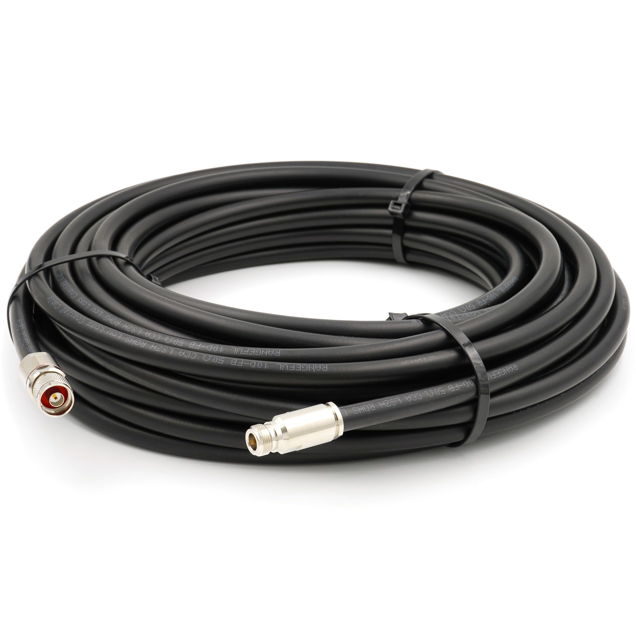 N Macho a N Hembra 15m cable coaxial de extensión de baja pérdida 10D-FB Ø13mm N Male cabl para GSM LTE router 4G 5G antena repetidor WIFI exterior amplificador WIFI adaptador GPS