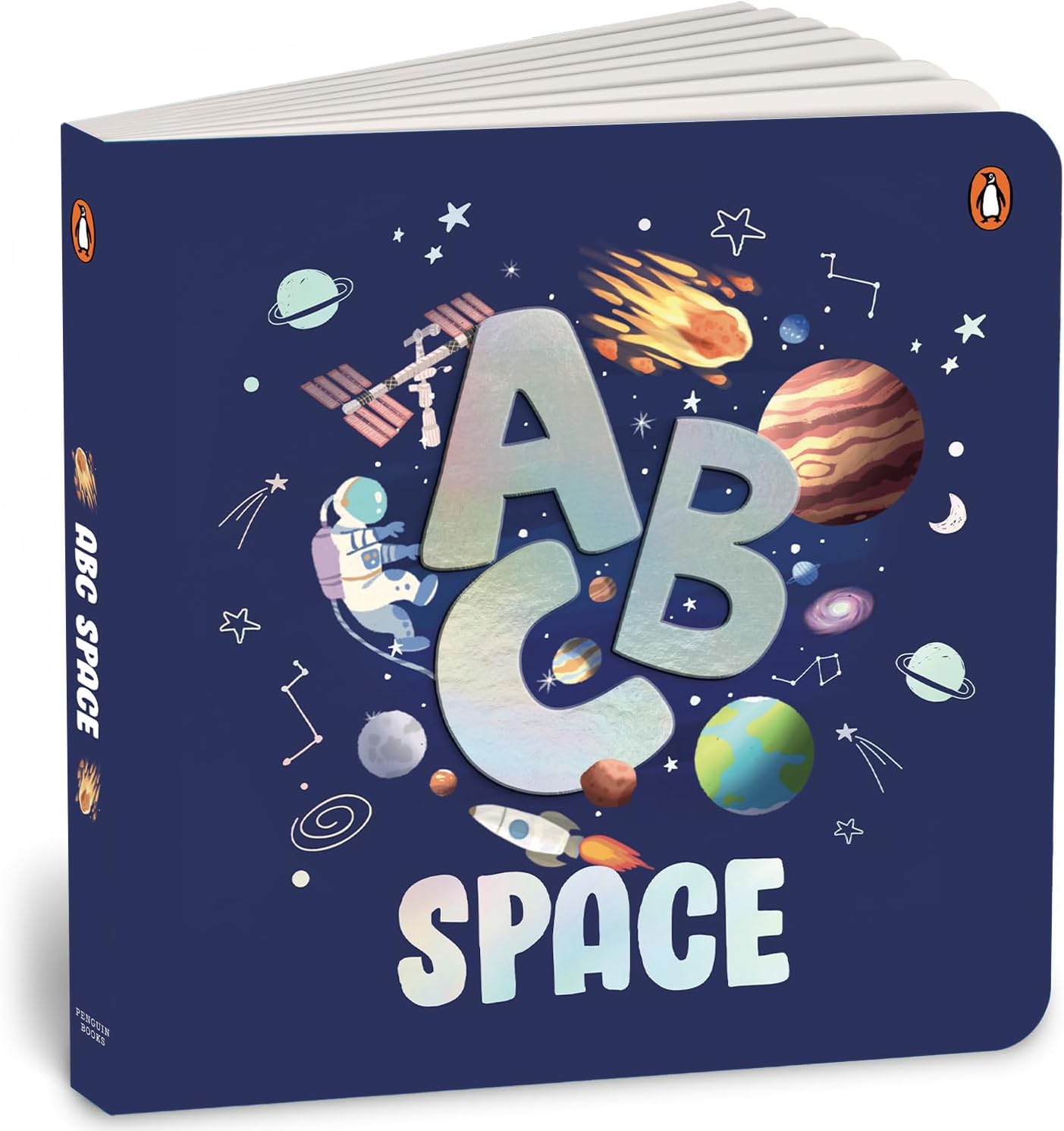 ABC Space: An Engaging Illustrated Board Book | A to Z Space Exploration for Kids, Toddlers | Book for 3+ [Penguin Early Learning Series]