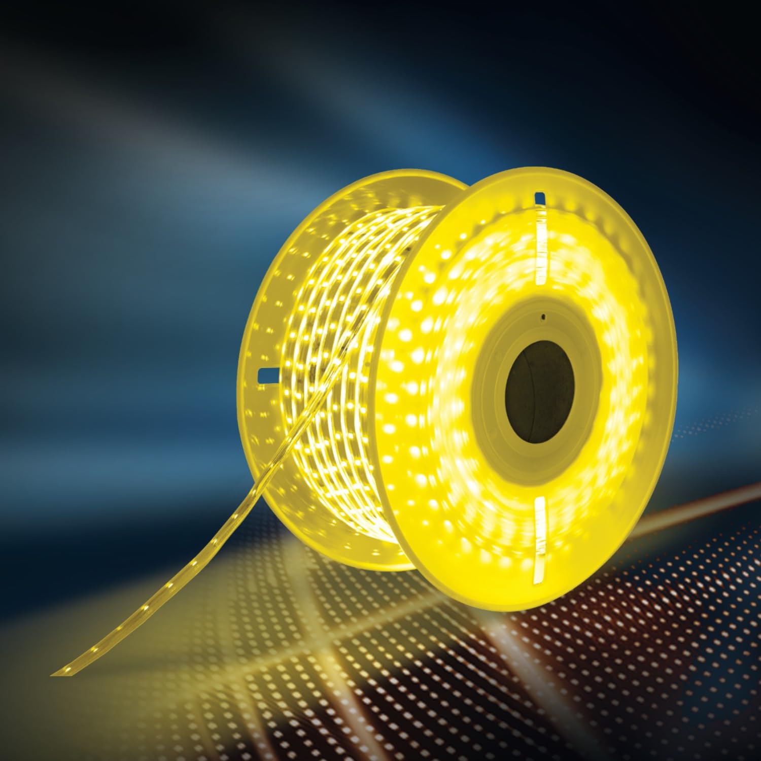 Panasonic 20 Meter LED Rope Light | IP65 Water-Proof Strip Light with 120 LED/Meter & 1 Year Warranty (Warm White, Pack of 1)-image-44