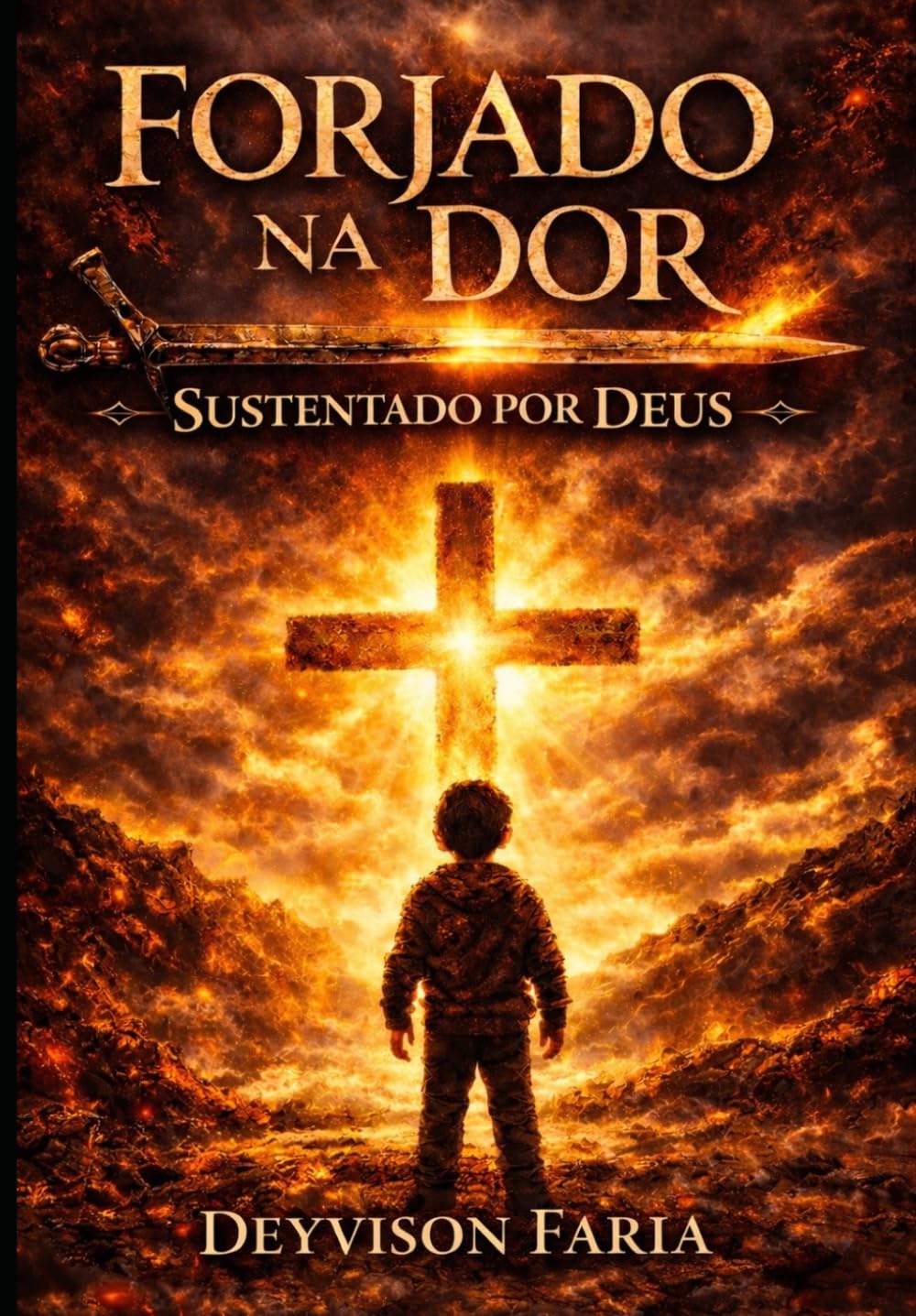 Forjado na dor, Sustentado por Deus.: Uma jornada de fé, superação e esperança nos momentos mais difíceis.