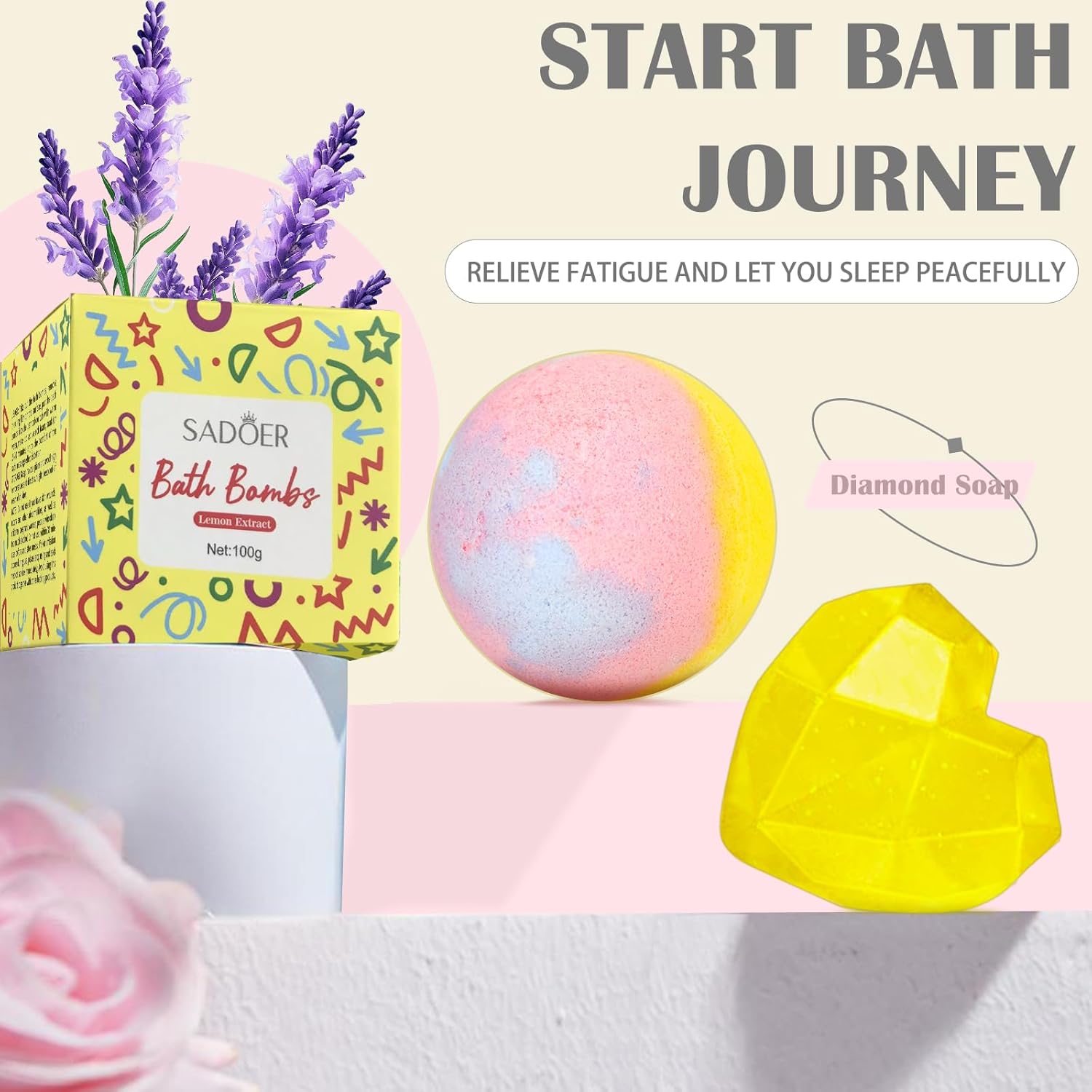 Marsheepy Happy Birthday Gifts for Women, Valentines Day Gifts,Happy Bestie Birthday Gift Basket for Women, Mom, Wife, Girlfriend, Sister, Christmas, Mothers Day Gifts - Image 4