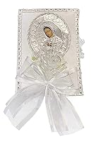 Vista 3 de SWEA Pea & Lilli White Virgin Mary - Juego de velas para bautizos con conchas y recuerdos, color blanco