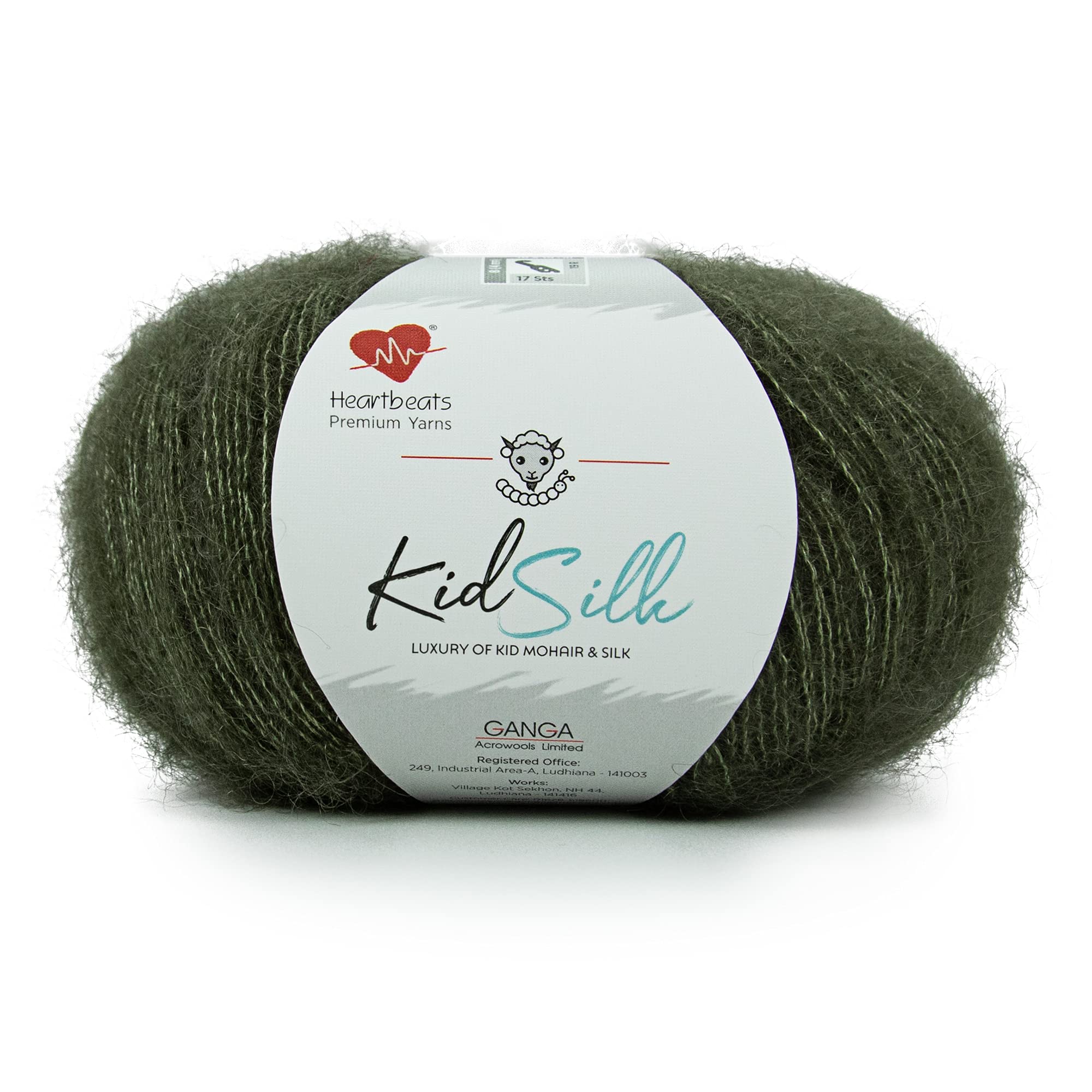 Heartbeats Kid Mohair Silk Yarn - Luxurious Softness -1