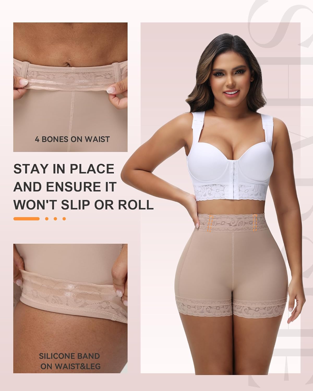 SHAPSHE Tummy Control Panties Butt Lifting Shapewear Faja Body Shaper Short Faja Colombiana Compression Underwear Women