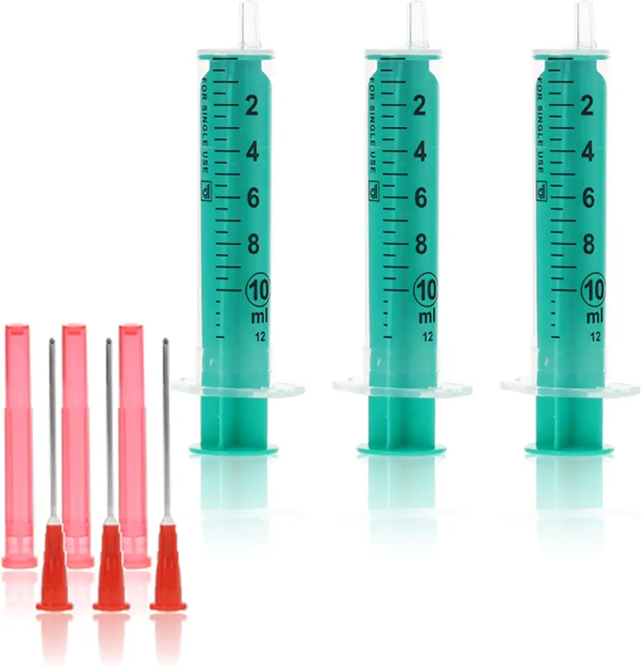 Grippeimpfung – wer sich jetzt impfen lassen sollte 5 Spritzen-Set für Hobby & Heimwerken, mit stumpfen Nadeln, 3er Set (3x 10 ml & 3x Kanüle)