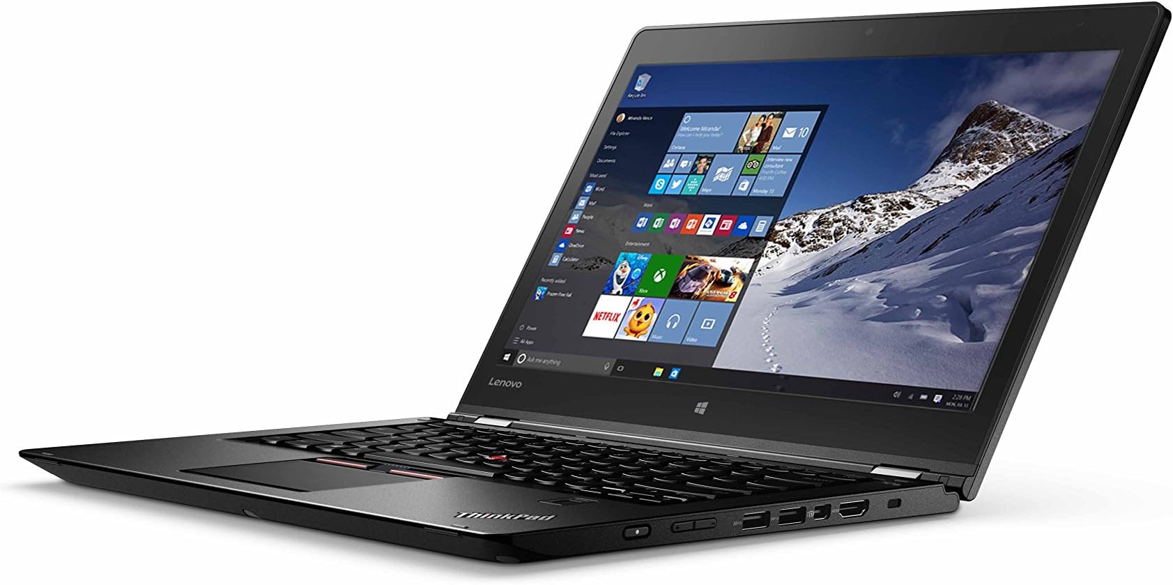 Lenovo 20GQ000EUS P40 Yoga Laptop: Core i7-6600U, 16GB RAM, 512GB SSD, WQHD Touch Display, Windows 10 Pro