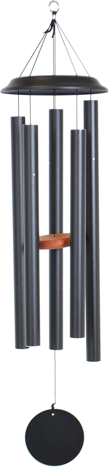 Shenandoah Melodies by Wind River - 47 inch Green Wind Chime for Patio, Backyard, Garden, and Outdoor décor (Aluminum Chime) Made in The USA