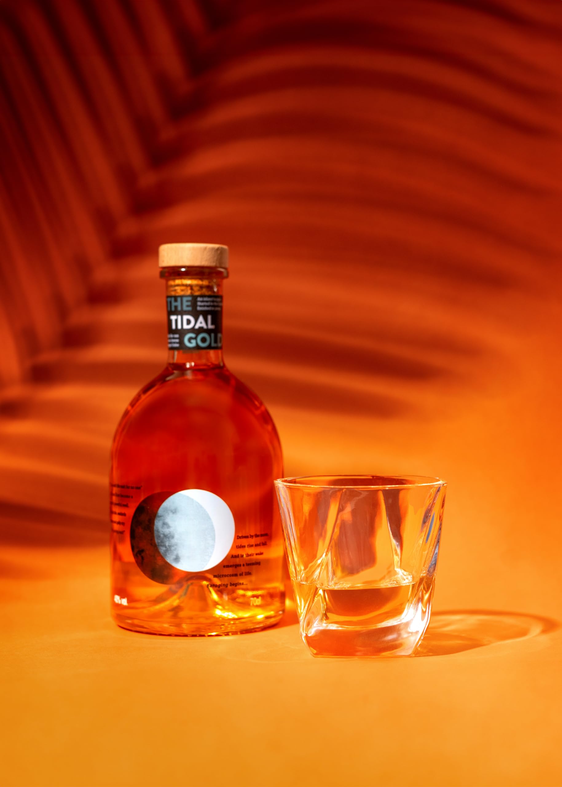 The Tidal Gold - Golden Rum 70cl | Bester Rum Gewinner bei den Best 100 Taste Awards, 70cl