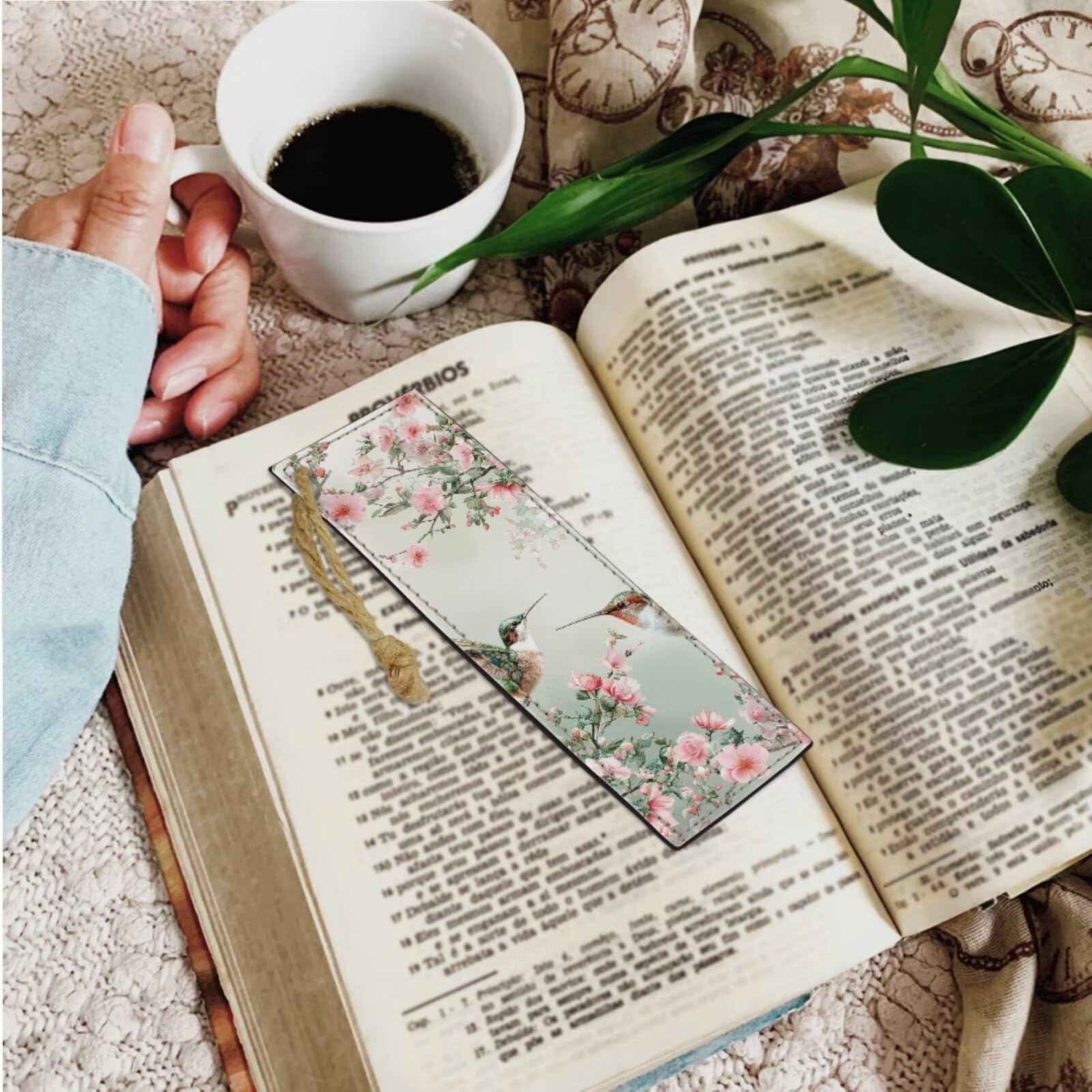 COEQINE Set di 7 copertine bibliche in pelle per donne, custodia per il trasporto della Bibbia rosa e segnalibri, per amanti dei libri, per lavoro, ufficio, chiesa