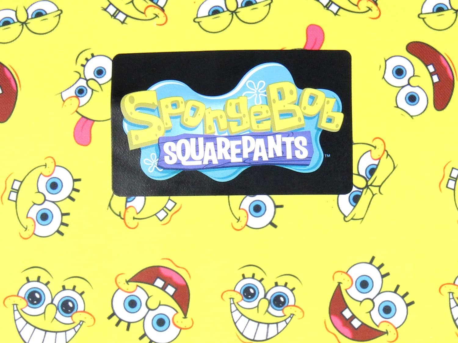 INTIMO Nickelodeon SpongeBob SquarePants Face Expressions All Over Print Backpack 16" - Image 5