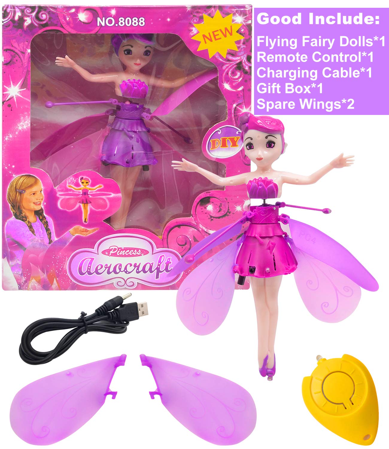 remote control flying fairy