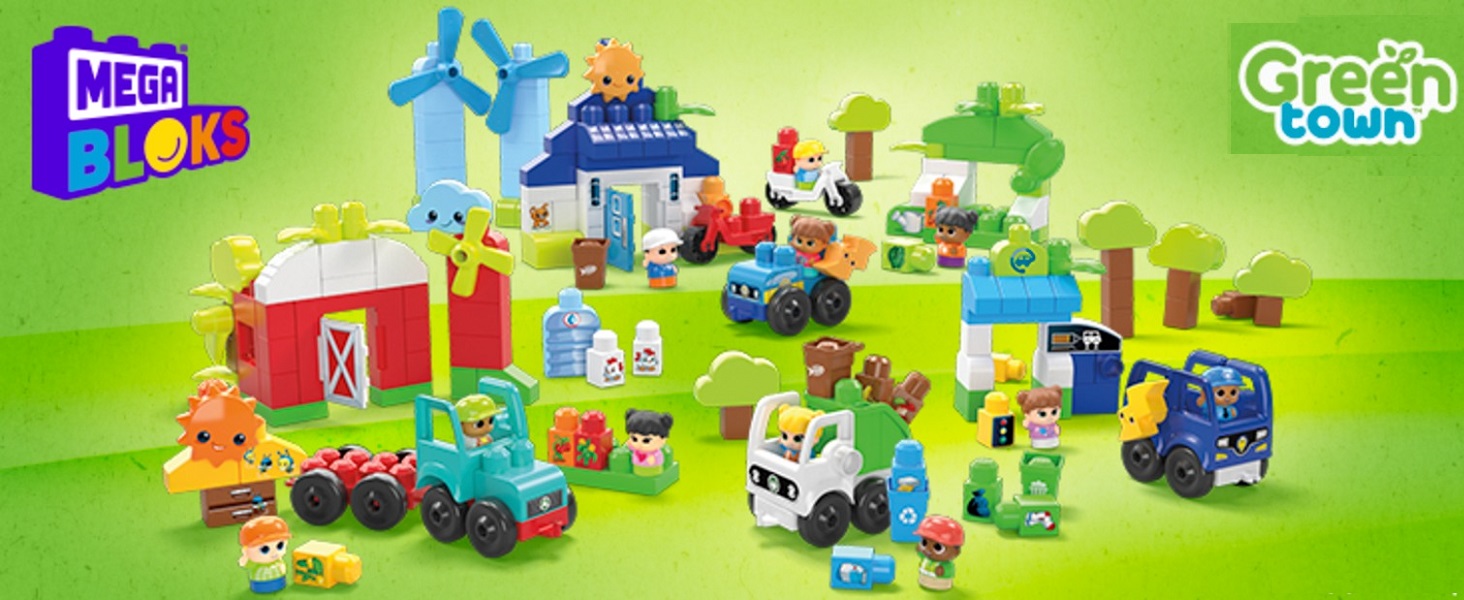 Amazon.co.jp: マテル(MATTEL) メガブロック(MEGA BLOKS) グリーン