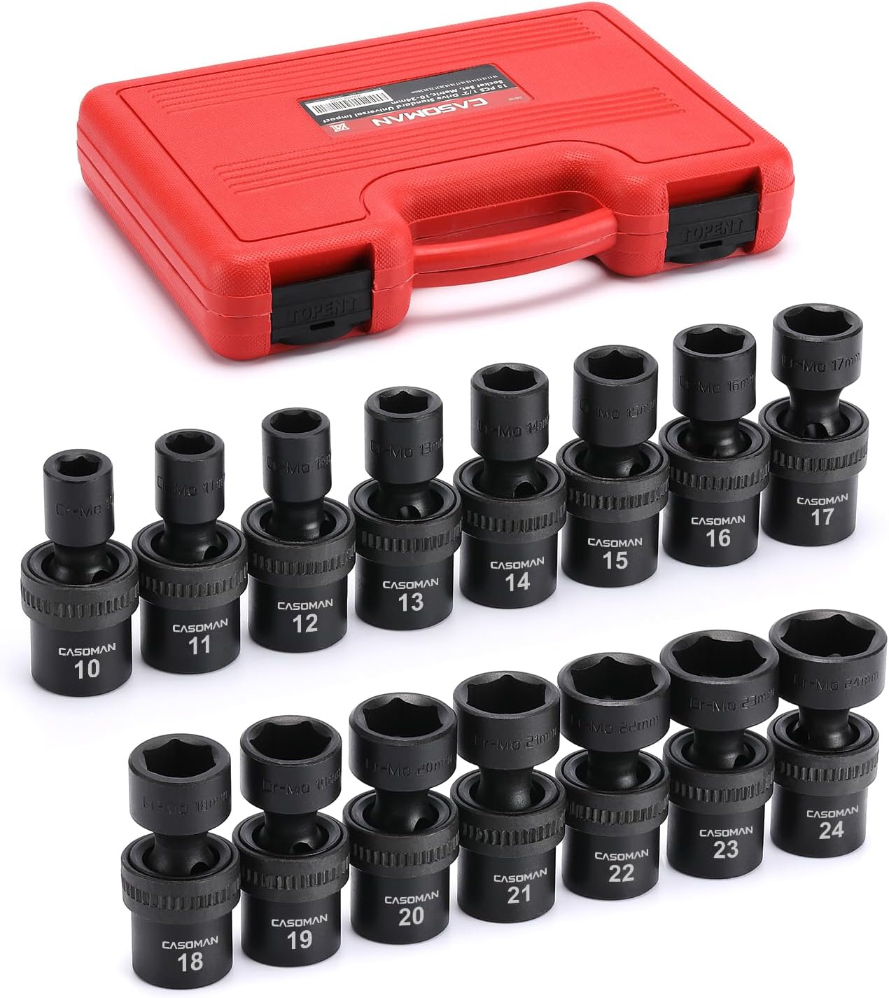 Astro Pneumatic Tool 78244 11Piece 1/2" Drive Nano Pinless