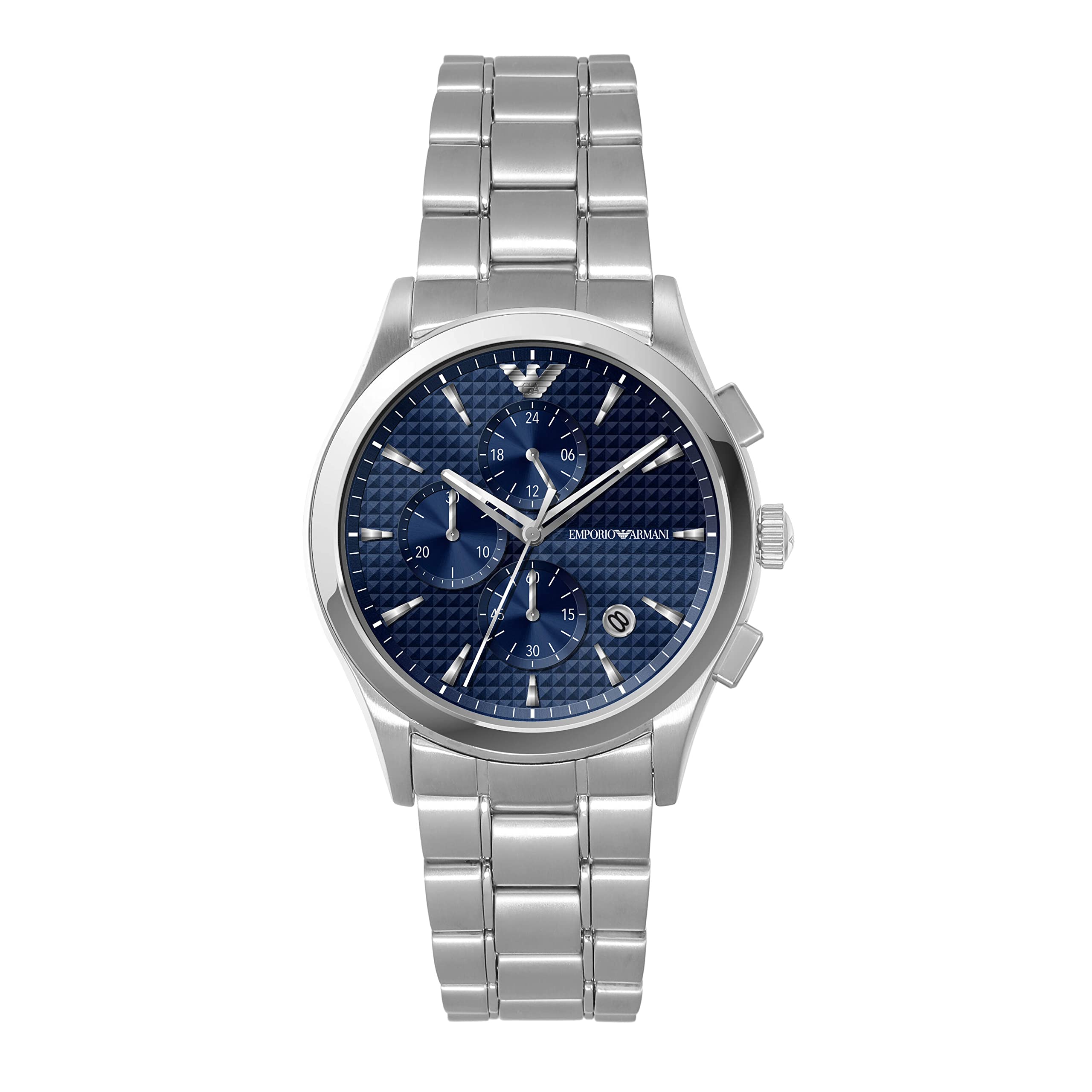 EMPORIO ARMANI クォーツ腕時計 シルバー/ブラウン Amazon.co.jp: [エンポリオアルマーニ] 腕時計 NA AR11528
