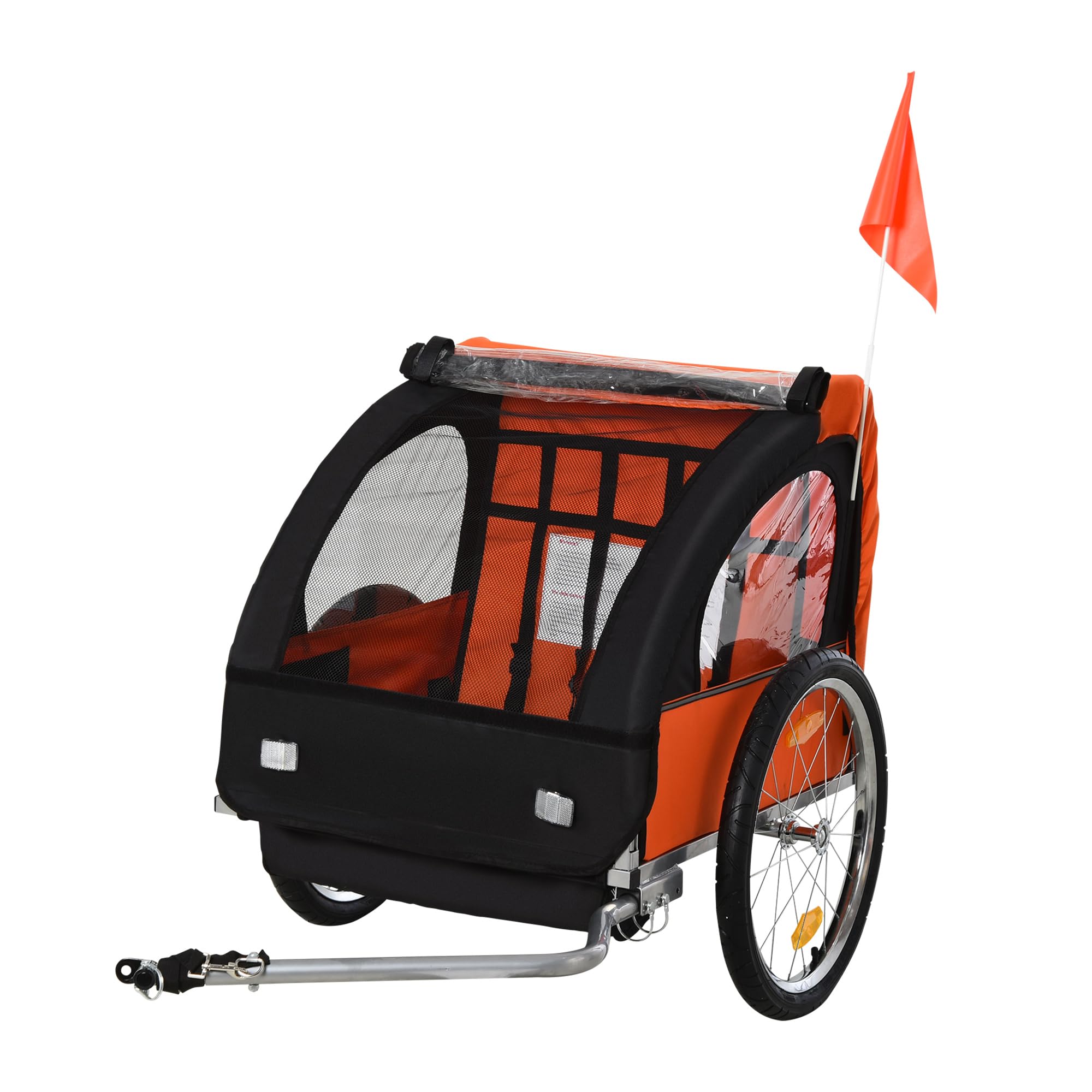 Aosom 2 Seat Child Bike Trailer