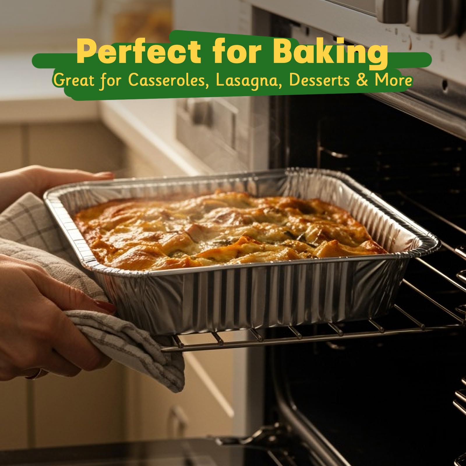 9x13 Aluminum Pans - 40 Pack | Disposable Baking Pans -7 9x13 Aluminum Pans - 40 Pack | Disposable Baking Pans -7