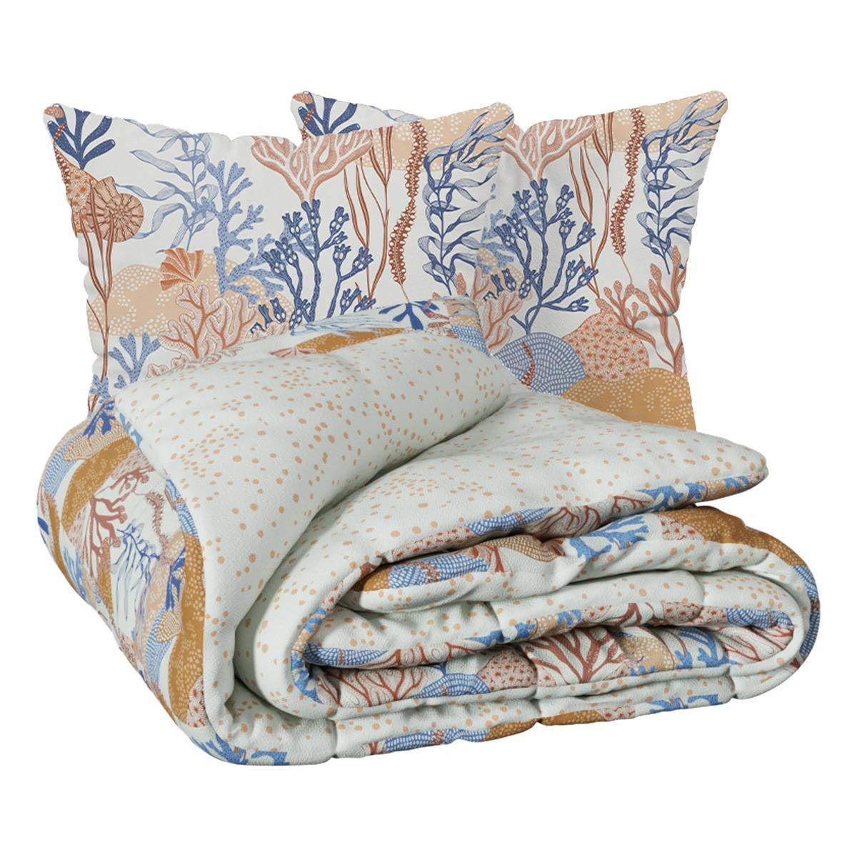 Housse de couette Azura Atmosphera 240x220cm résistant aux lavages pour parure de lit durable
