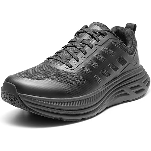 NORTIV 8 Men's Walking Running Tennis Cushioning Shoes ActiveFloat Non Slip Athletic Gym Workout Jogging Comfortable Sneakers