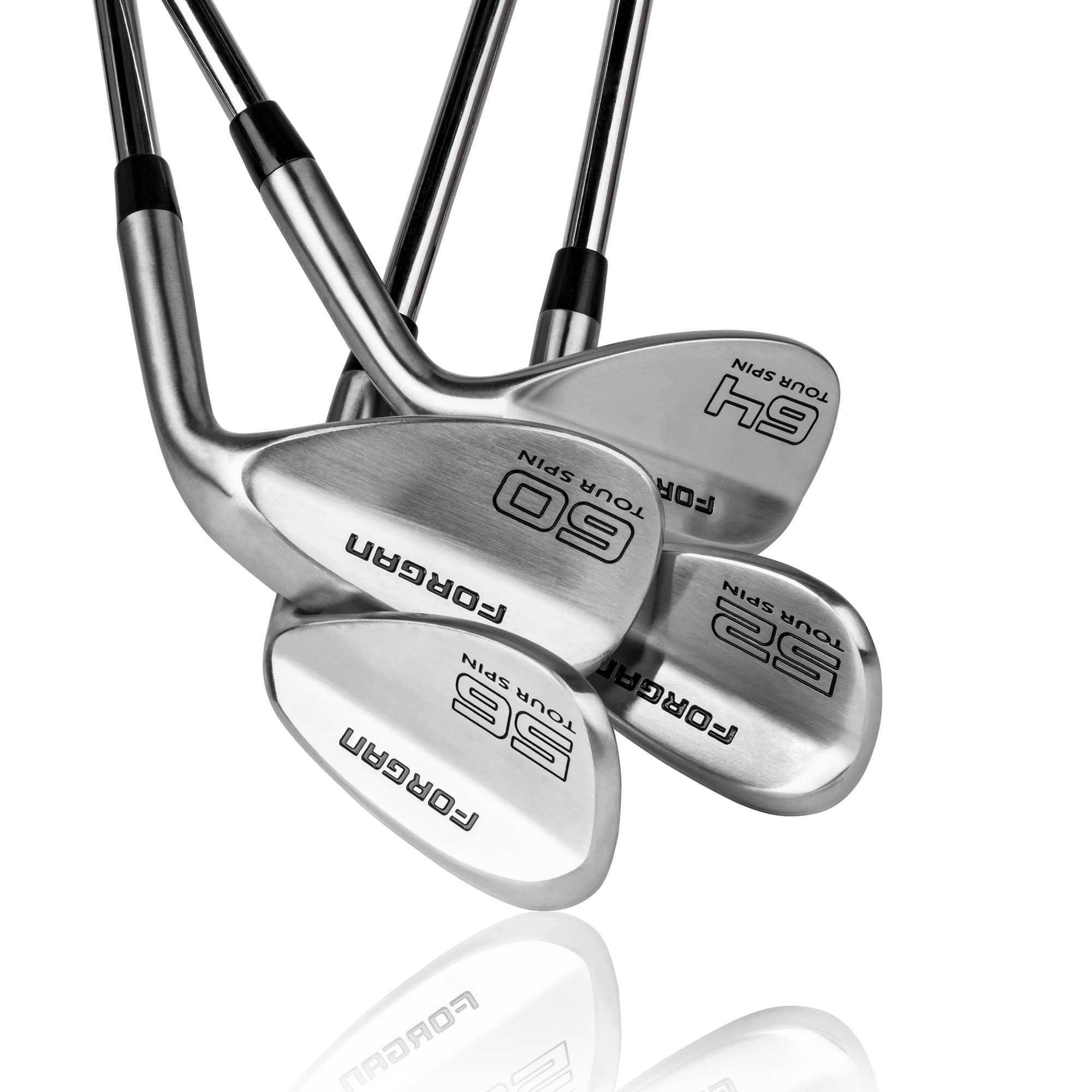 Forgan of St Andrews Tour Spin 4 Golf Wedge Set 52-56-60-64, Mens Left Hand