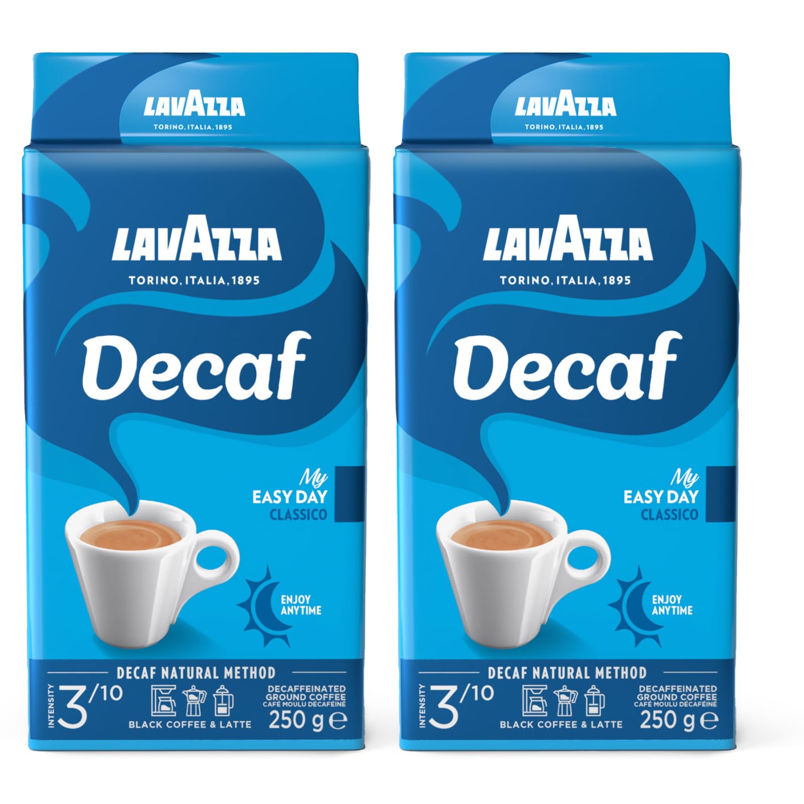 LAVAZZA (ラバッツァ) デカフェ カフェインレス 【粉】 500g (2…