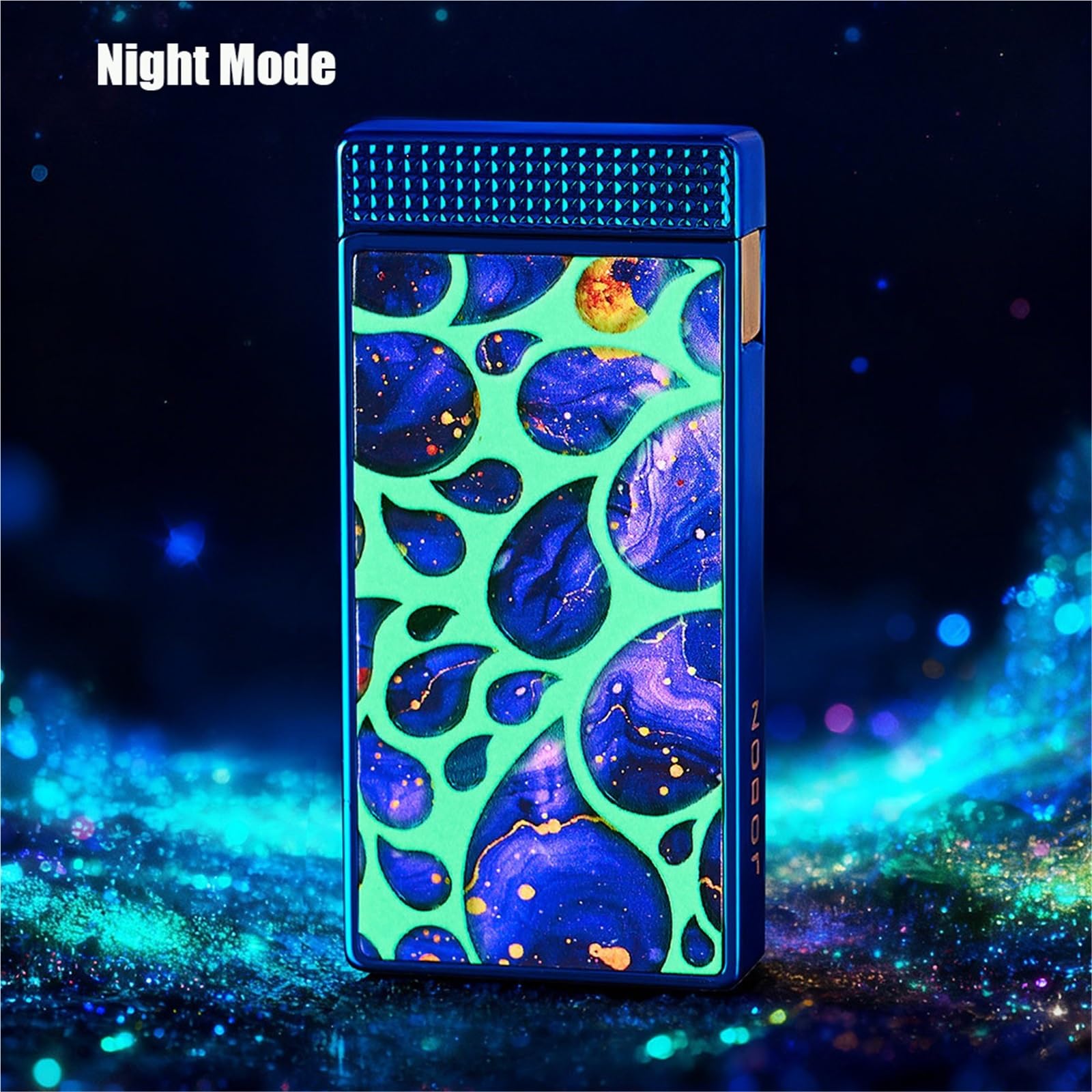 Mechero de metal resistente al viento con cámara de gas visible, ideal para barbacoas, velas, uso al aire libre, regalo perfecto para hombres, diseño recargable y duradero