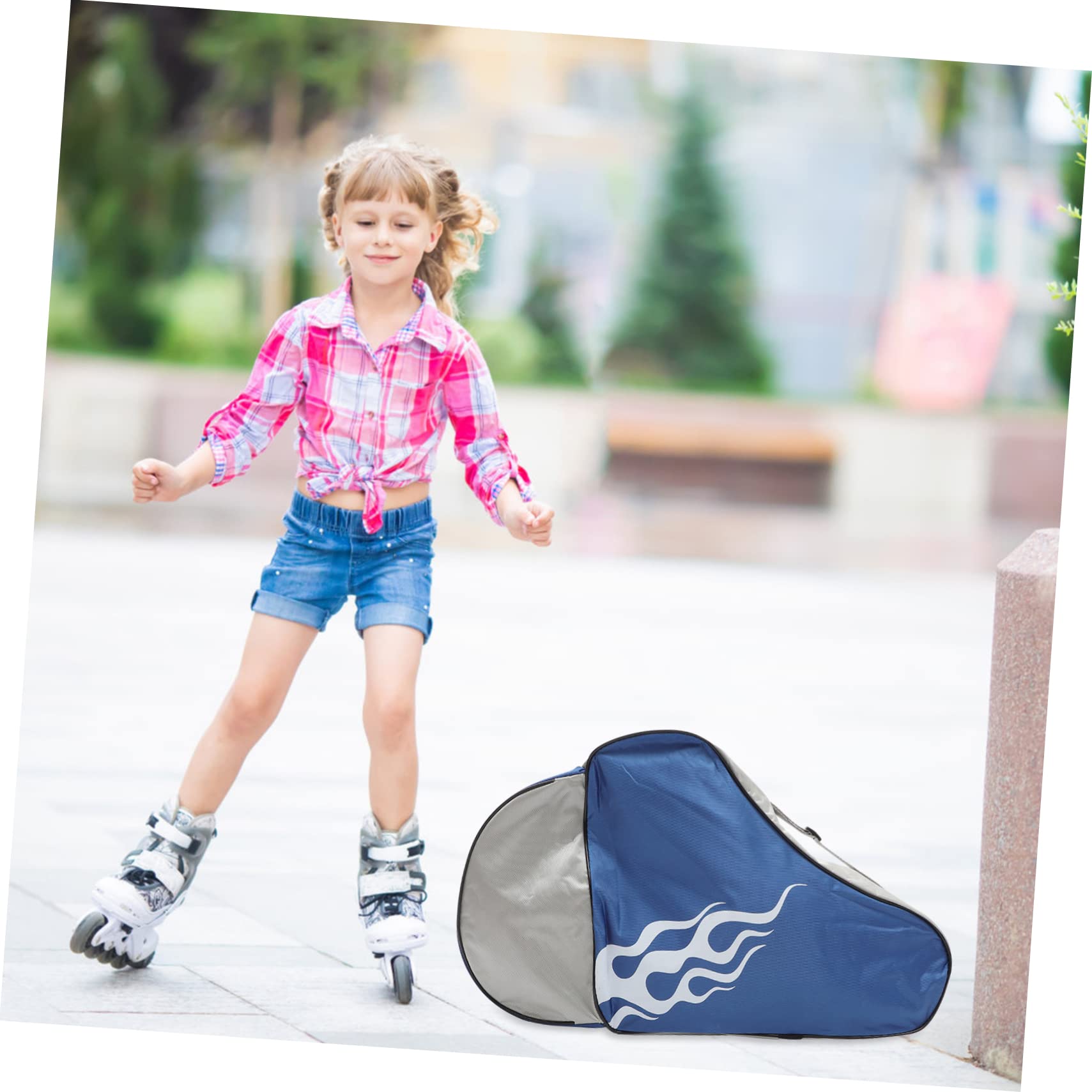 HANABASS Ice Skate Bag Roller Skates Bag Backpacks Compact Stylish Design Easy to Carry