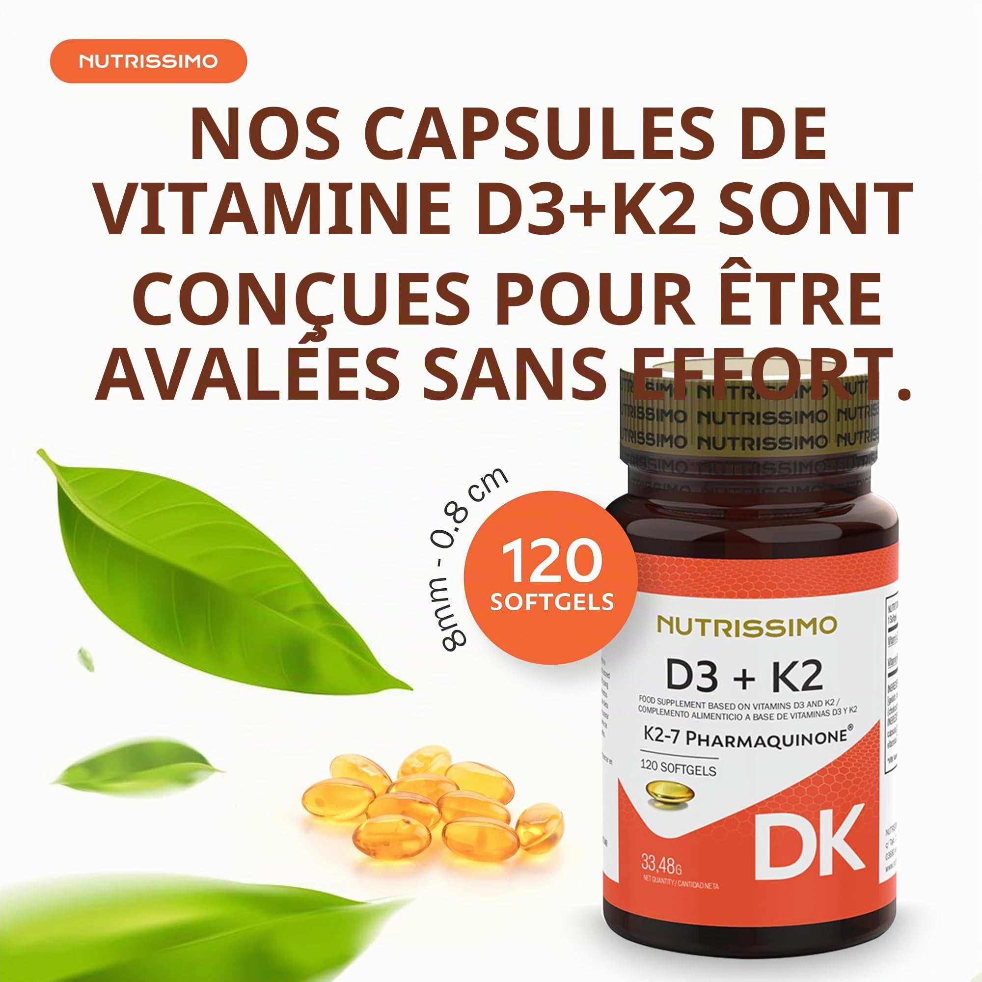 D3 K2 2000ui pharmaquinone k2-t – complément complet proposé en gélules pratiques, coffret de 2000 pièces, à prendre régulièrement selon la dose conseillée et devient un allié fiable dans l