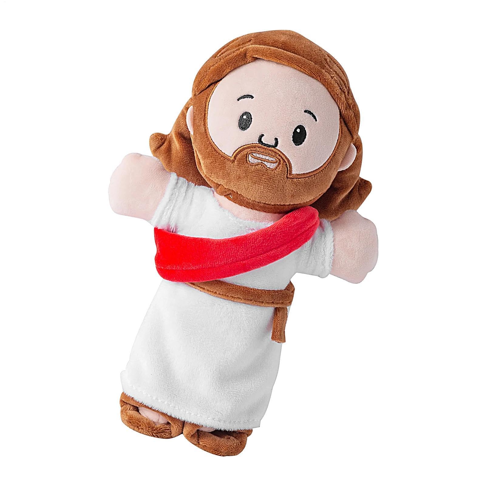 Stuffed Jesus – Plush Material 30x15cm, Cartoon Doll Pillow with Comforting Huggable Design | Soft Sleeping Toy for Living Room Game Room Bedroom and Children Birthday Giftss Use