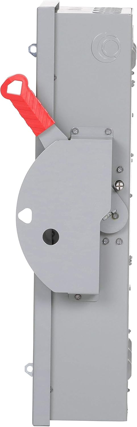 Siemens DTNF362 60-Amp, 3 Pole, 600-volt, 3 Wire, Non-Fused Double Throw, Type 1