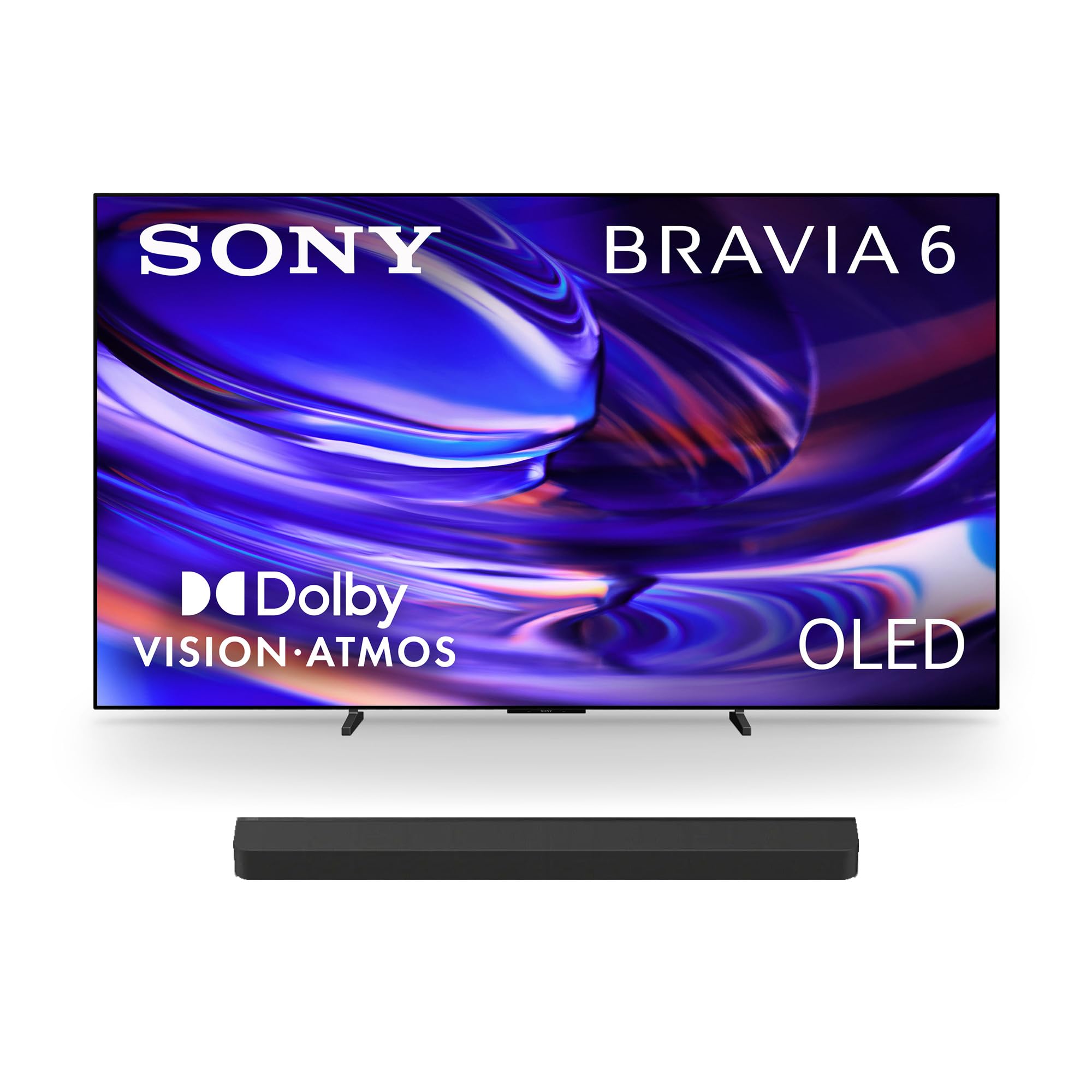 Sony 83 Inch BRAVIA 6 OLED TV and BRAVIA Theater Bar 8 Soundbar Bundle