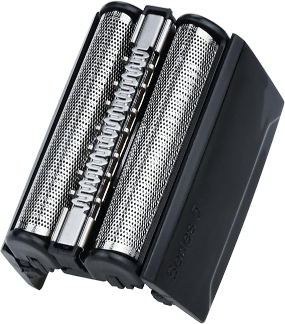 Replacement Head for Braun Series 5, Ancable Black Replacement Head