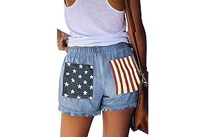 YOCUR Women's Lightweight American Shorts
