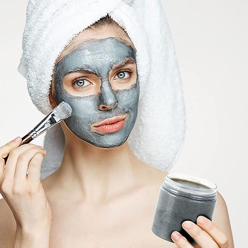 Miniatura 4 de Eternal Moment Paquete de 36 tarros de plástico de 8 onzas redondos transparentes con tapas blancas, perfectos para loción, slime, crema, ungüentos,