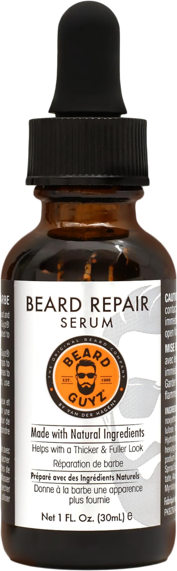 Best Beard Serum for All Hair Types - Made with Moisturizing Oils and Nourishing Extracts -.