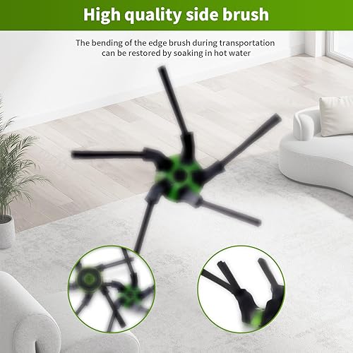 Miniatura 3 de Piezas de repuesto para iRobot Roomba s9 (9150) s9+ s9 Plus (9550) s Series accesorios de aspiradora incluyen 2 juegos de cepillos de rodillo, 4