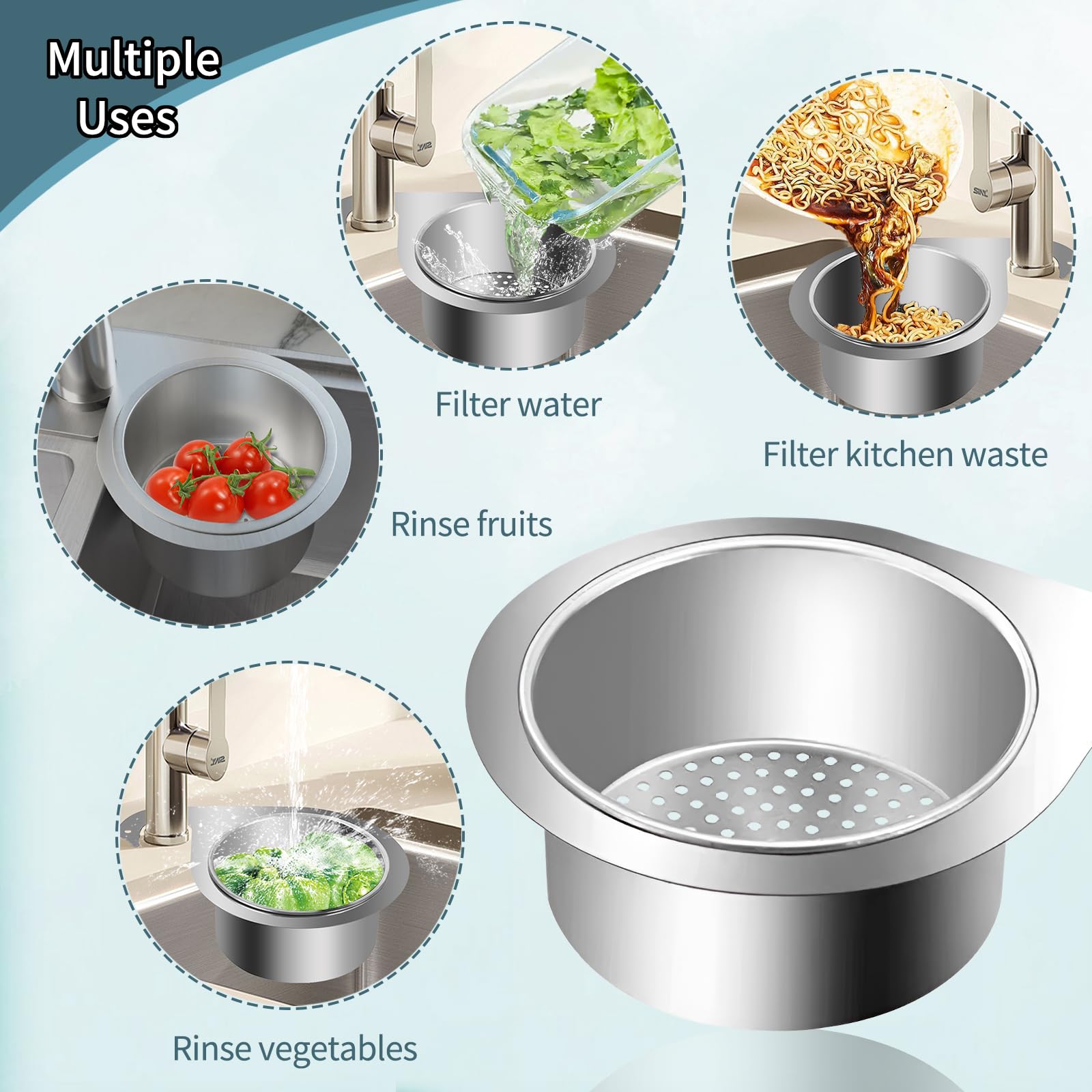 Giyblacko Égouttoir pour Évier de Cuisine Panier de Drainage Éléphant Multifonctionnel Étagère de Drainage Suspendue Coin Évier de Cuisine Passoire Facile à Démonter s'Adapte à Tous les Éviers Giyblacko Égouttoir pour Évier de Cuisine Panier de Drainage Éléphant Multifonctionnel Étagère de Drainage Suspendue Coin Évier de Cuisine Passoire Facile à Démonter s'Adapte à Tous les Éviers