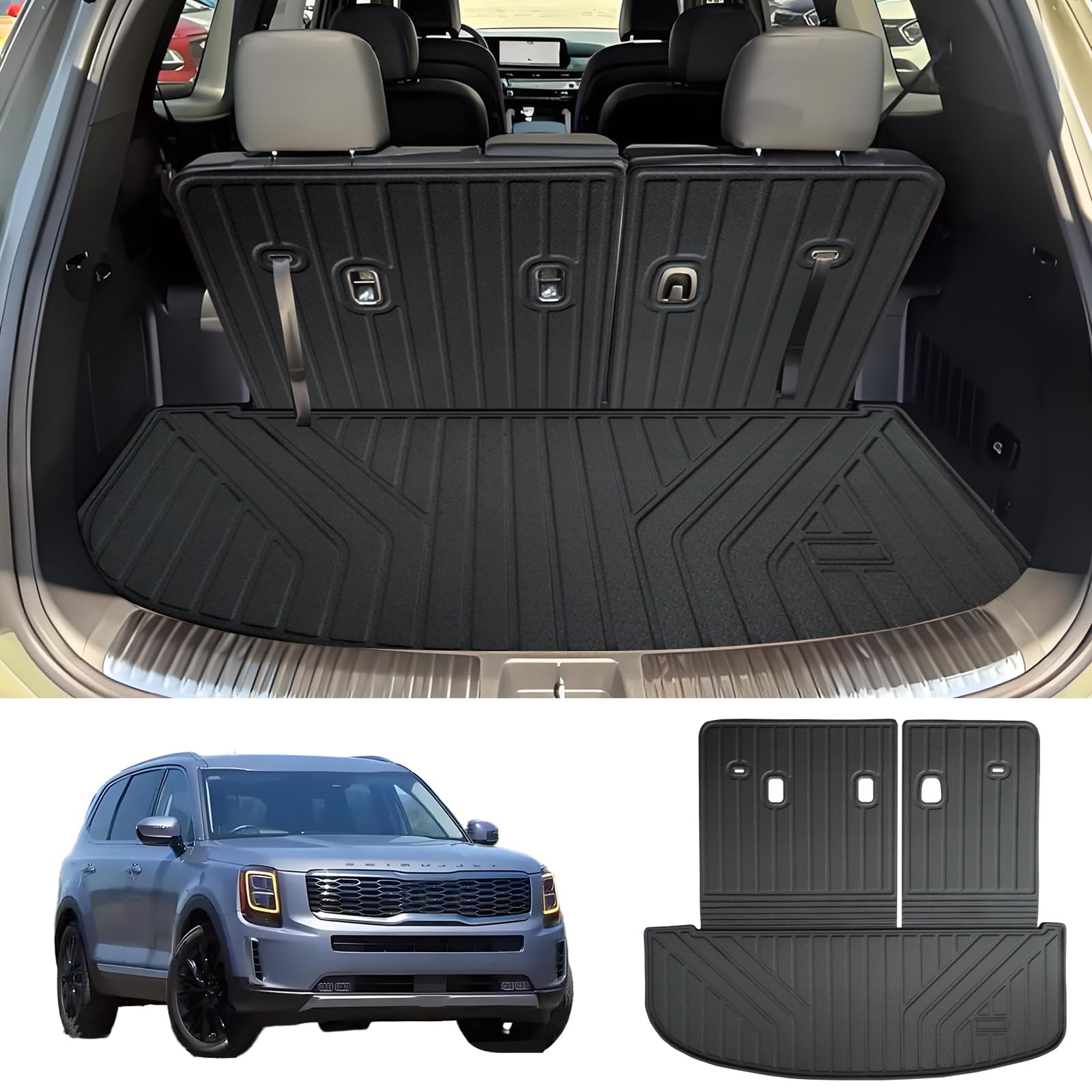 Rongtaod Cargo At Copatible With 2021-2025 Kia Sorento Cargo Liner