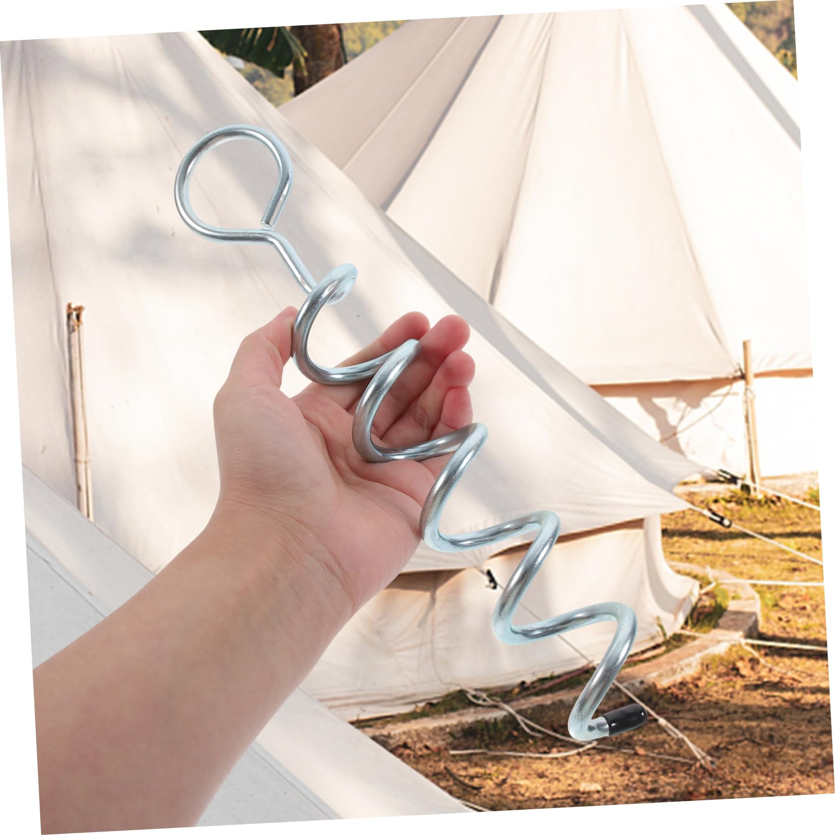 Picchetto a Spirale per Trampolino e Tenda, Set 1 Pezzo