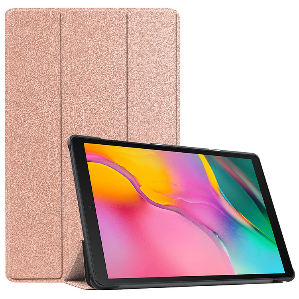 Amazon Fire HD 10 Tablet Cover 10.1 in (Only Compatible with 11th Generation Tablet, 2021 Release) Tri-fold Leather Case Dormant Shell